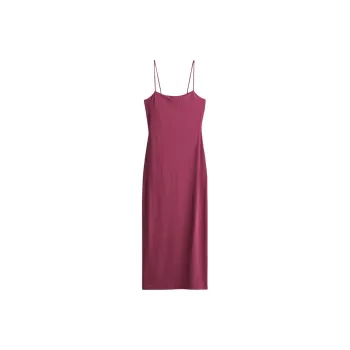 H&M Slip Dress Women's Dark Pink