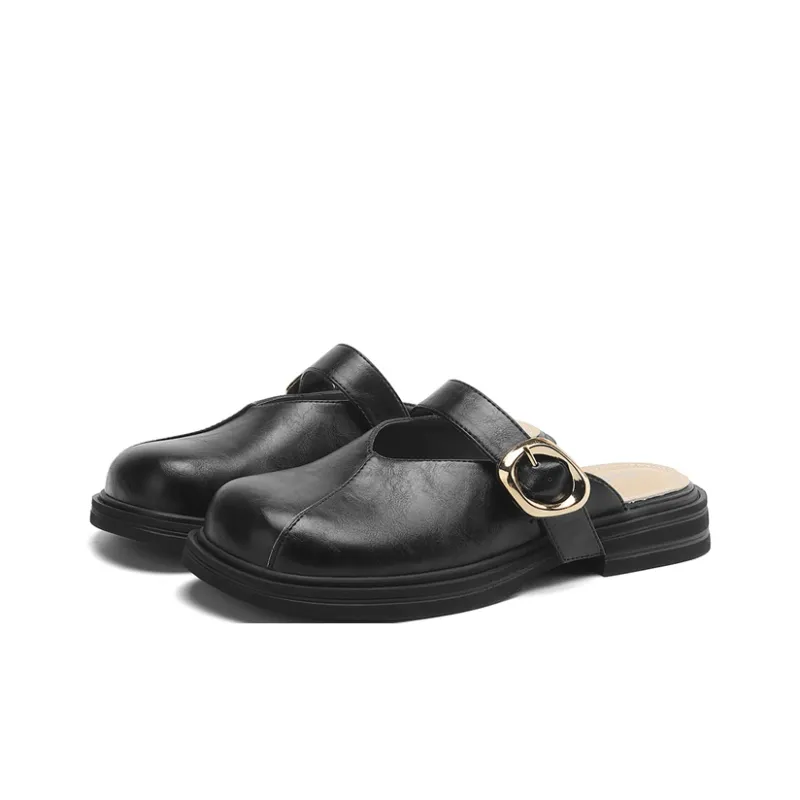 DAPHNE Closed Toe Slippers Women's-5