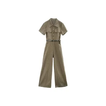 A Paradise For Awakening Jumpsuit Women's Army Green