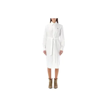 Polo Ralph Lauren Belted Oxford Shirtdress