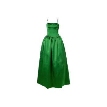 Self portrait Satin Bandeau Dress