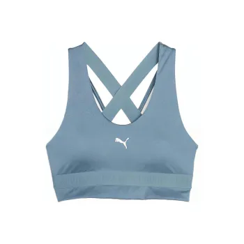 PUMA Strong Shine Training Bra Women's Sports Underwear Women's Blue