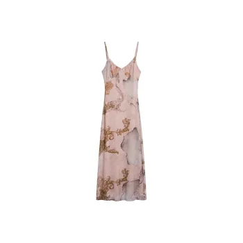 PAIN OR PLEASURE Slip Dresses Women's Pink