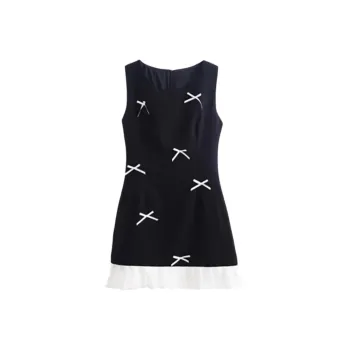 PAIN OR PLEASURE Sleeveless Dress Women's Black