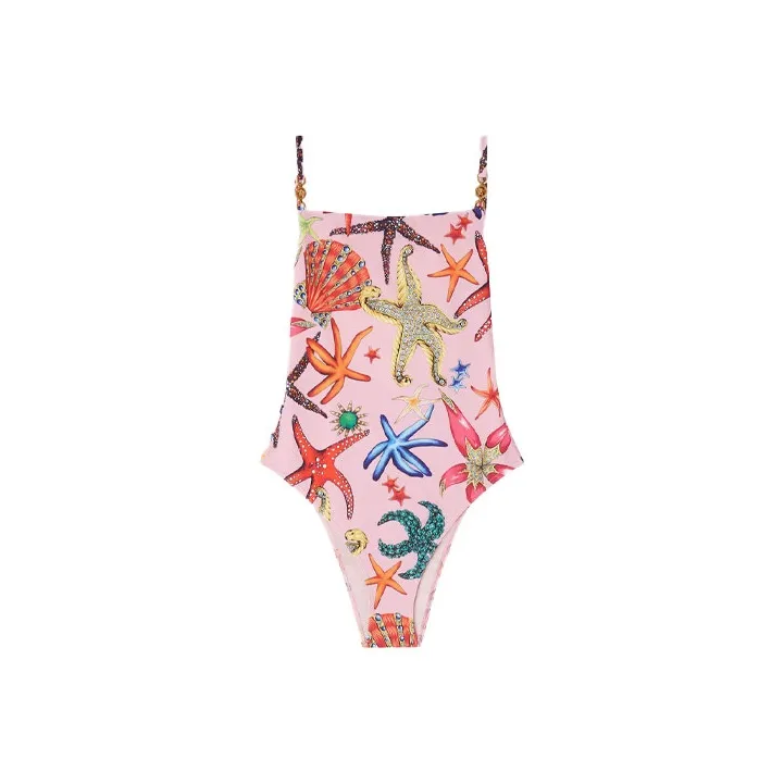 VERSACE One-Piece Swimsuits Women's Pink-0