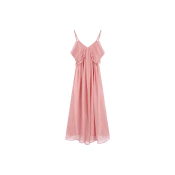 Garbege Slip Dresses Women's Pink