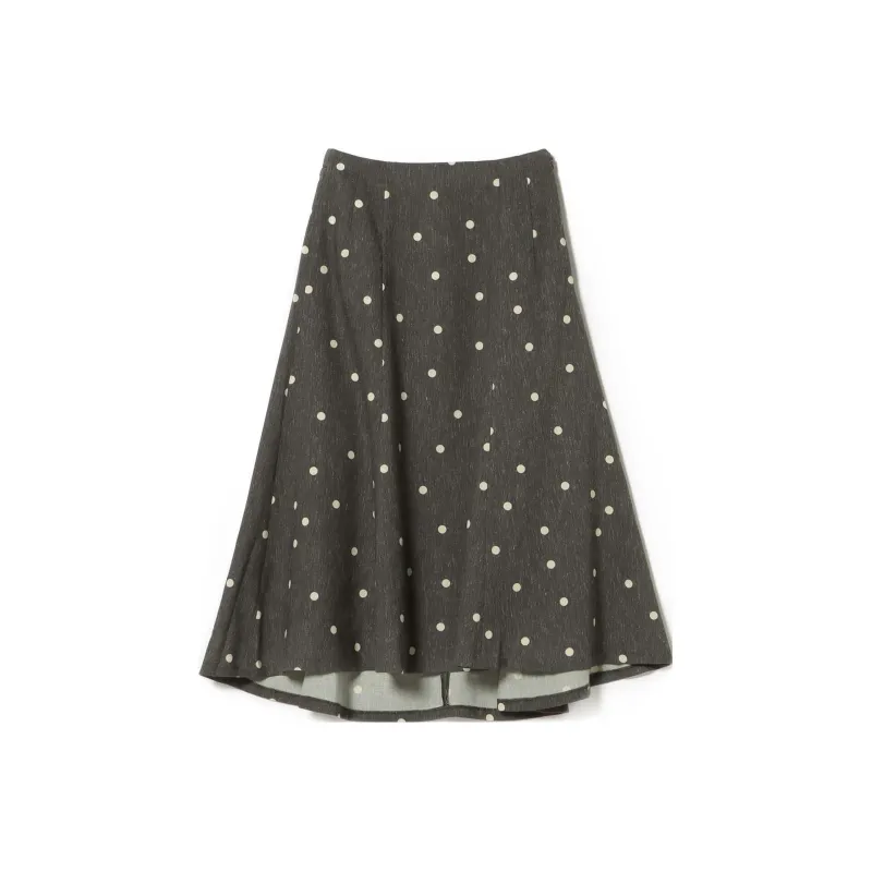 Beams Casual Long Skirts Women's Charcoal-0