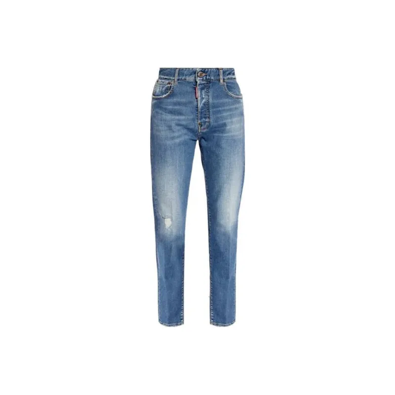 DSQUARED 2 Medium Preppy Wash Jennifer Jeans-0