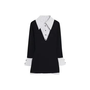 JOSR Long Sleeved Dresses Women's Black