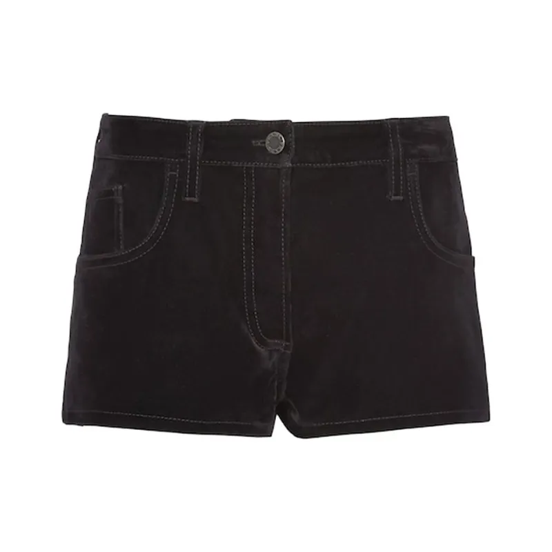 PRADA Logo plaque Denim Shorts-0