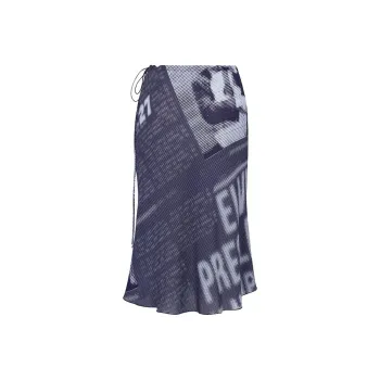 Realisation Par x Elvis Aron Presley Casual Long Skirts Women's Moody Blue