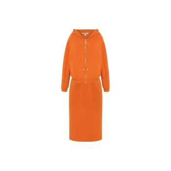 BBLLUUEE Skirt Set Women's Rimu Orange