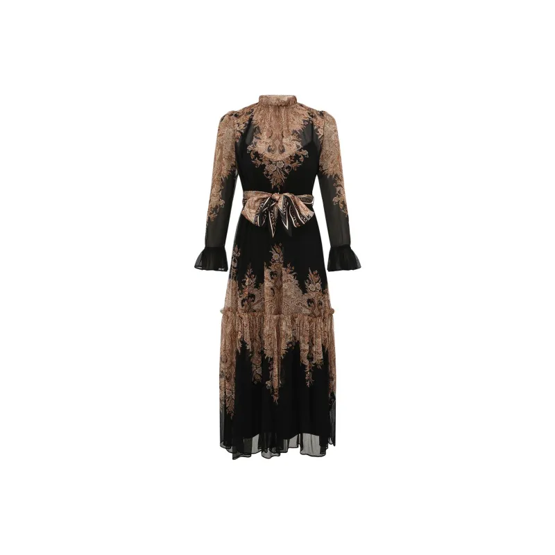 Zimmermann SS25 Spring Collection Long Sleeved Dresses Women's Mixed Color-0