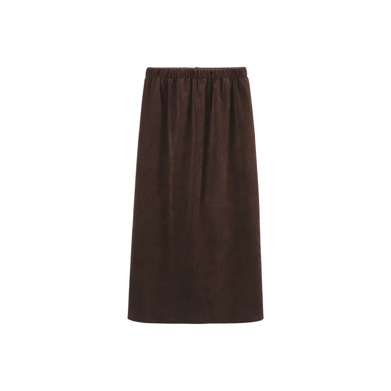 A paradise for awakening Casual Long Skirts Women's-0