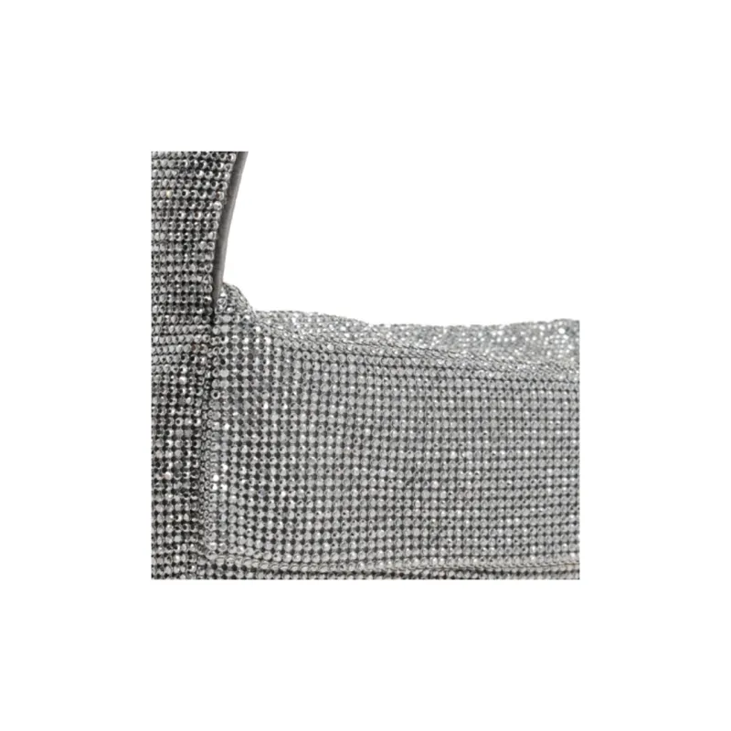 BENEDETTA BRUZZICHES Metal Mesh Shoulder Bag Women's Silver-3