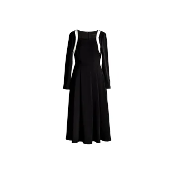 ROEYSHOUSE Long Sleeved Dress Women's Black