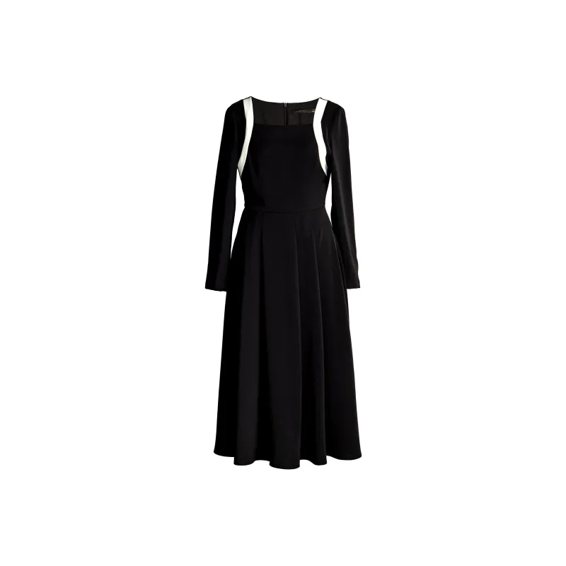 ROEYSHOUSE Long Sleeved Dress Women's Black-0
