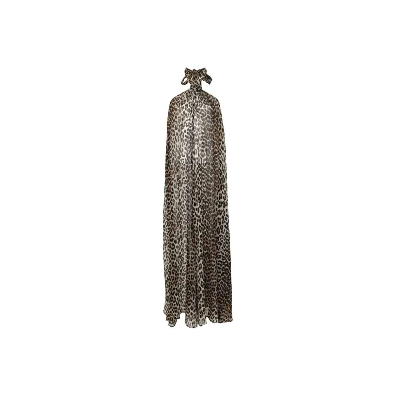GANNI Leopard print Maxi Dress-0