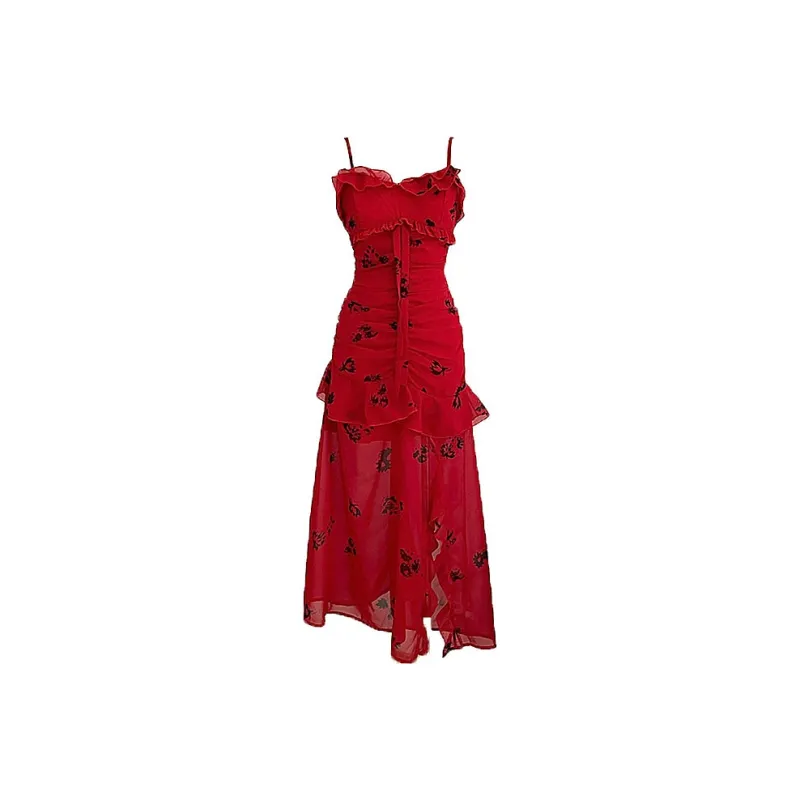 COVER TIME Slip Dresses Women's-5