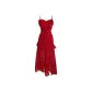 Dark Red Long