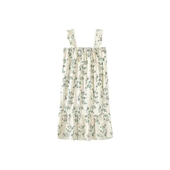 Lan Miao Sleeveless Dress Women's Emerald Green