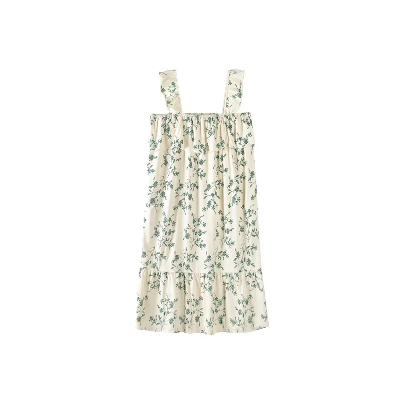 Lan Miao Sleeveless Dress Women's Emerald Green-0