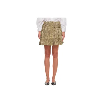 SIMONE ROCHA Tie detail Pleated Mini Kilt