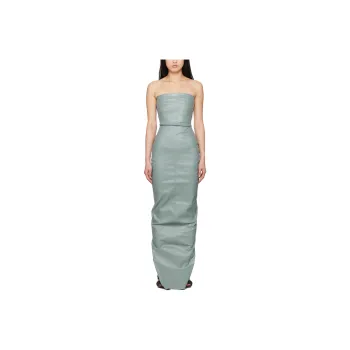 RICK OWENS/RO Sleeveless Dress Women's Aqua Blue