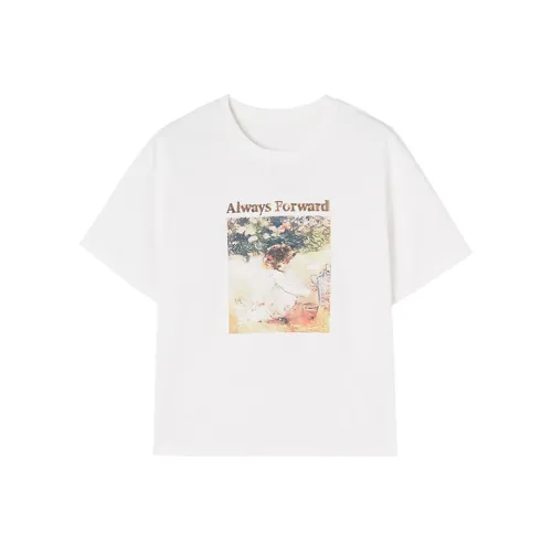 XIANGYING T Shirt Women's White