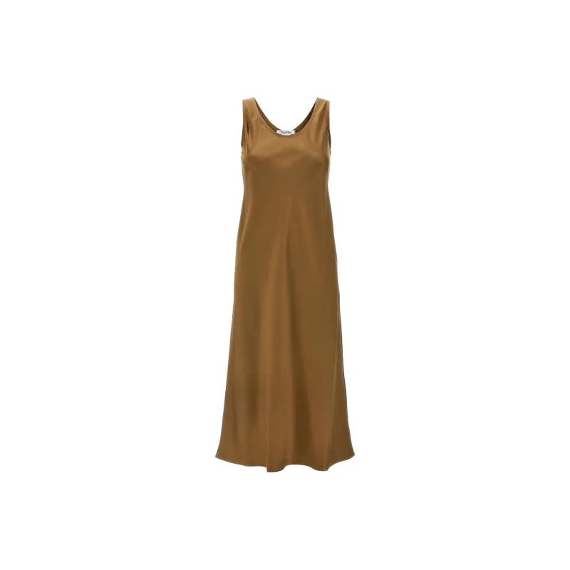 MaxMara Banjo Sleeveless Midi Dress-0