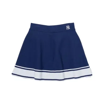MLB New York Yankees Varsity Sportive New York Yankees Skirts Casual Short Skirts Women's Blue