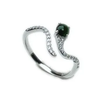 PUPAN Ice Glutinous Jadeite Rings Women's