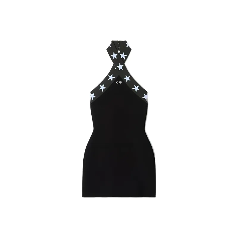 OFF WHITE Star Mini Dress-0