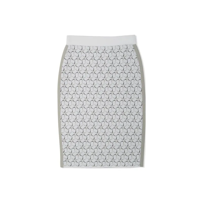 LI NING 1990 Casual Long Skirts Women's Ecru-0