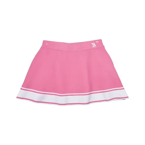 MLB Boston Red Sox Casual Short Skirts Women's Pink