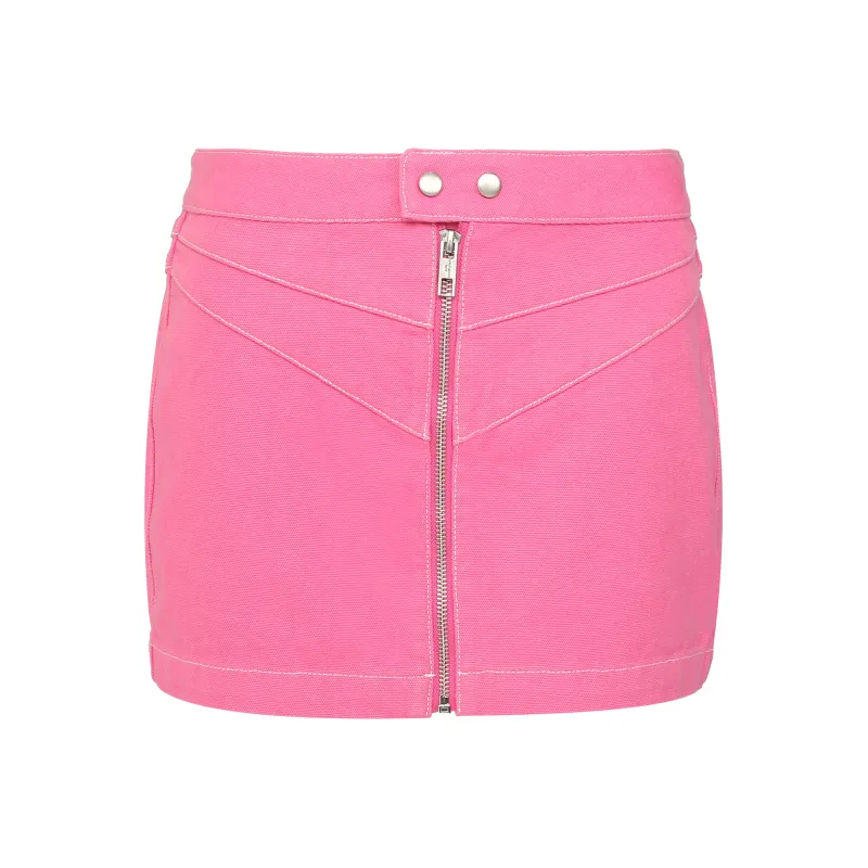 Ann Andelman Casual Short Skirts Women's Pink-0