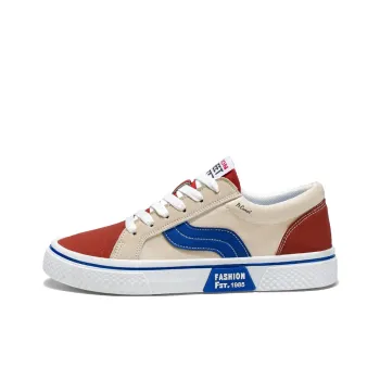 PROTECTCAMEL Slip Resistant, Abrasion Resistant, Breathable Low Top Canvas Shoes Men's