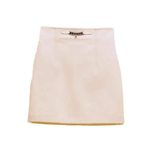 HERMES Casual Short Skirts Women's Pink