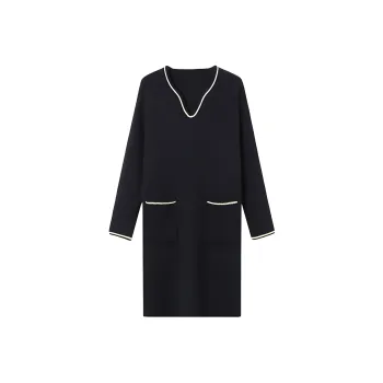 Mapping Long Sleeved Dresses Women's