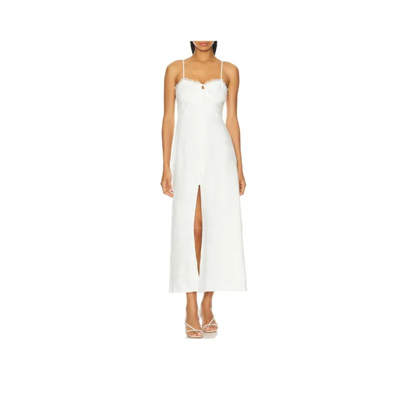 LOVESHACKFANCY Slip Dresses Women's White-0