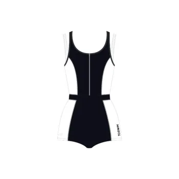 TOSWIM One Piece Swimsuits Women's Black White Rhythm