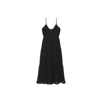 ARITZIA Wilfred Tuberose Dress Slip Dresses Women's BLACK/Black