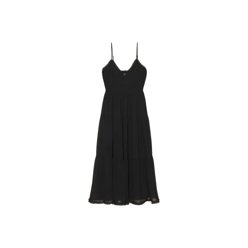 ARITZIA Wilfred Tuberose Dress Slip Dresses Women's BLACK/Black-0