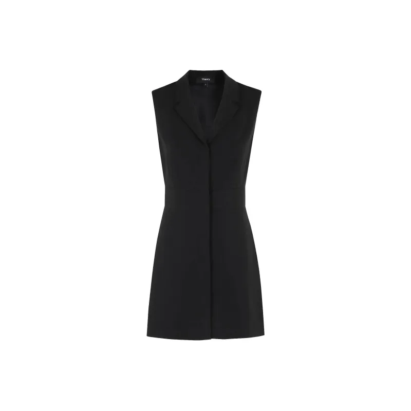 THEORY V Neck Mini Dress-0