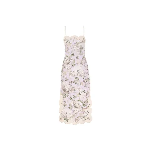 Zimmermann SS25 Slip Dress Women's Lilac Purple