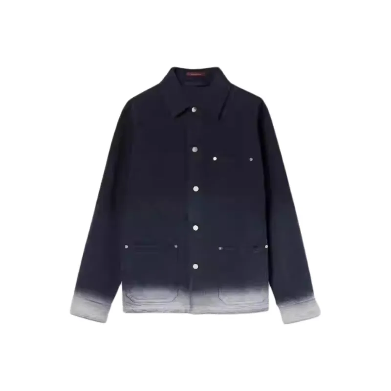 GUCCI FW25 Lido Collection Shirt Men's Dark Blue-0