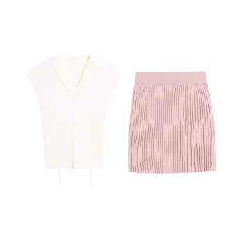 BVODE Two Piece Skirt Sets Women's
