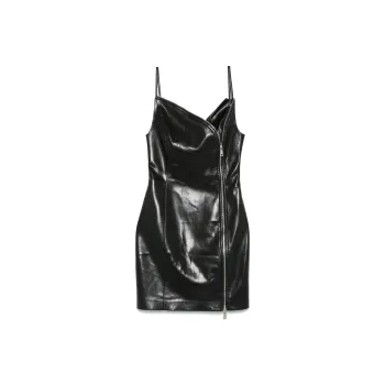 NANUSHKA Faux leather Mini Dress