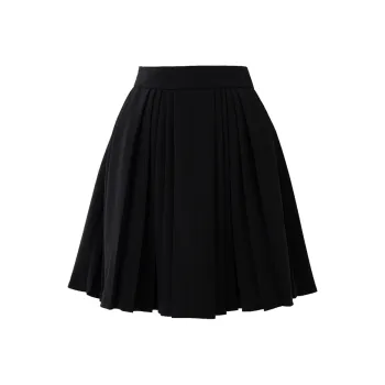 SOON FLOWER Casual Short Skirts Women's Black