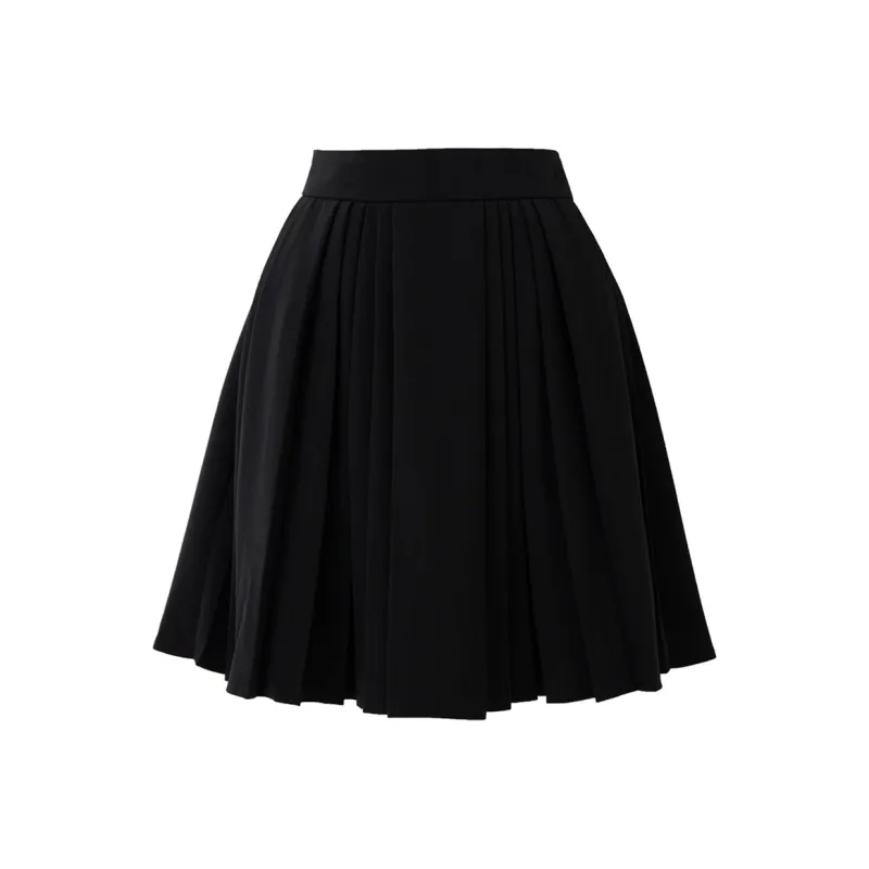 SOON FLOWER Casual Short Skirts Women's Black-0